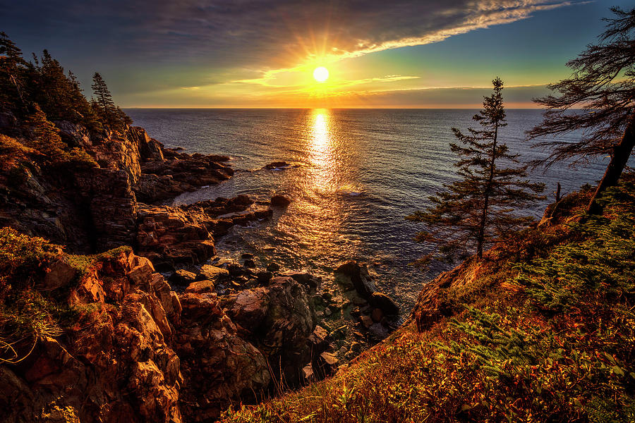 Acadia National Park Photograph - Acadia Sunrise 34a3685 by Greg Hartford
