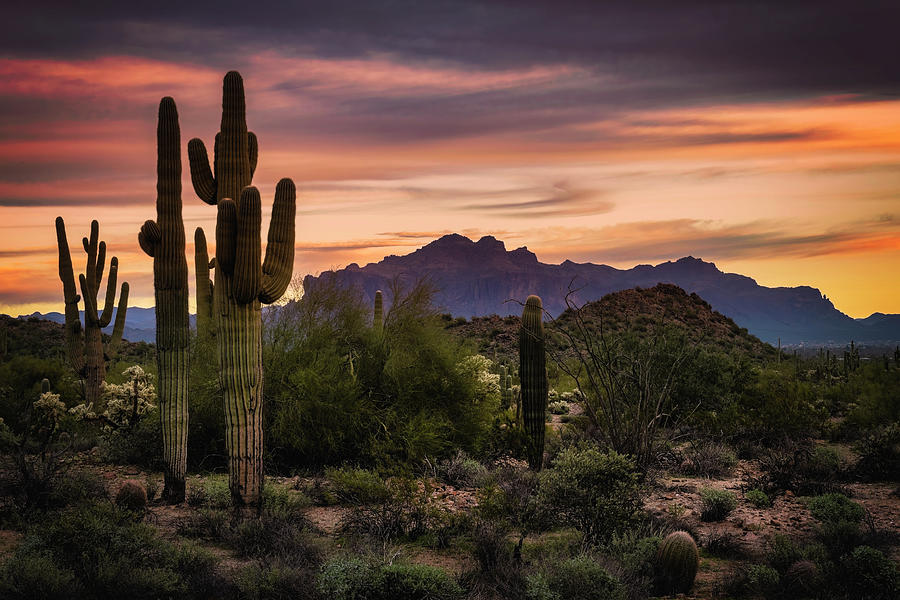 Golden Sunset Hues On The Supes Photograph by Saija Lehtonen - Fine Art ...