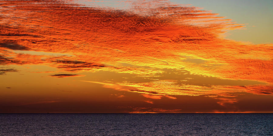 Golden Sunset Mazatlan Mexico Photograph by Tommy Farnsworth