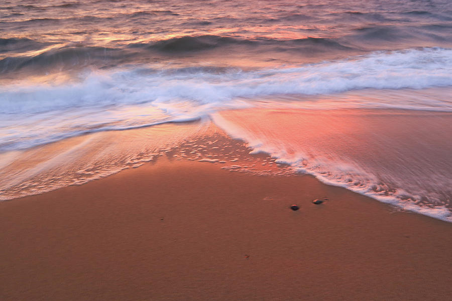 Golden Sunset on the Water Photograph by David Wennerberg Golden Sunset on the Water Photograph by David Wennerberg