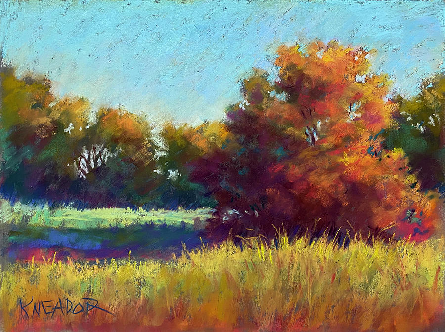 Golden Treasure Pastel by Kathleen Meador - Fine Art America