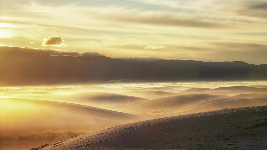 Golden White Sands Photograph by Alex Mironyuk