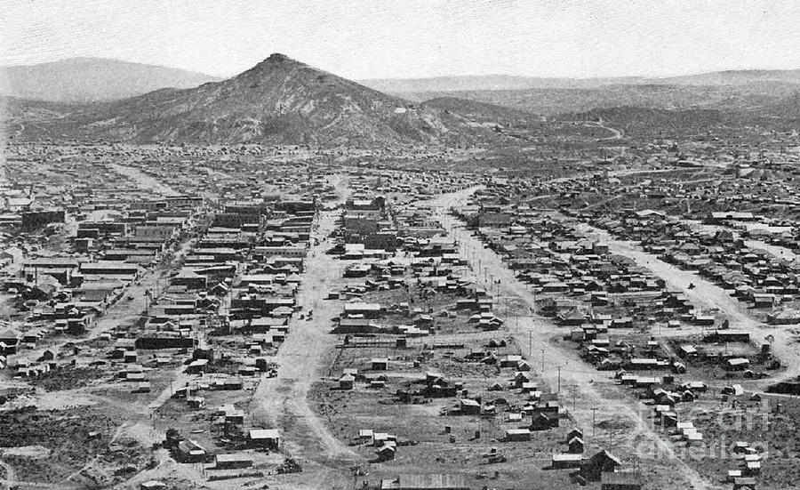GOLDFIELD, NEVADA c1908 Photograph by Granger