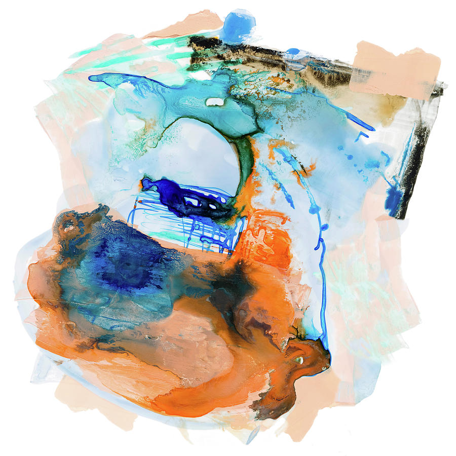 0051-Goldfish Painting by Anke Classen