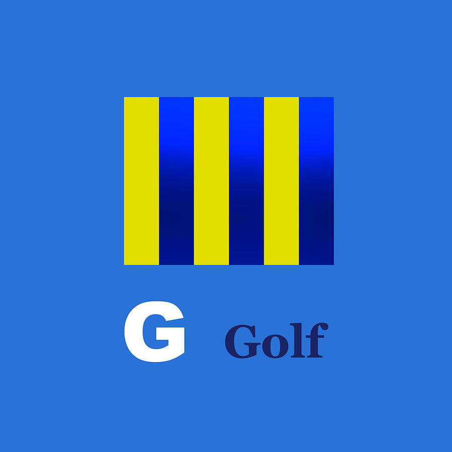 Golf Digital Art