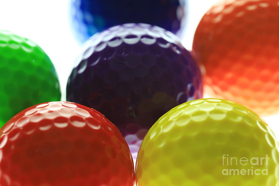 Golf Ball Rainbow Photograph