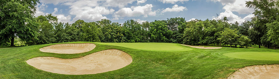 Golf Course Panorama Photograph by Elvira Peretsman