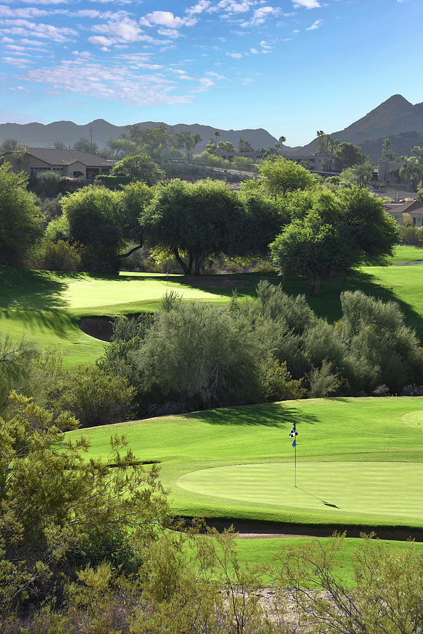 Golf In Phoenix, Arizona - Lookout Mountain Photograph By Ryan Barmore 