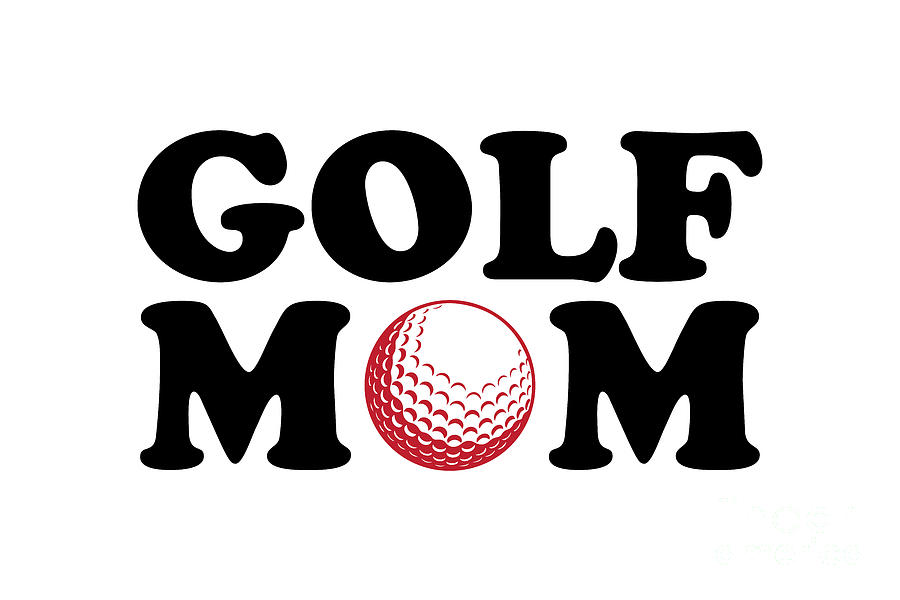 Golf Mom Digital Art