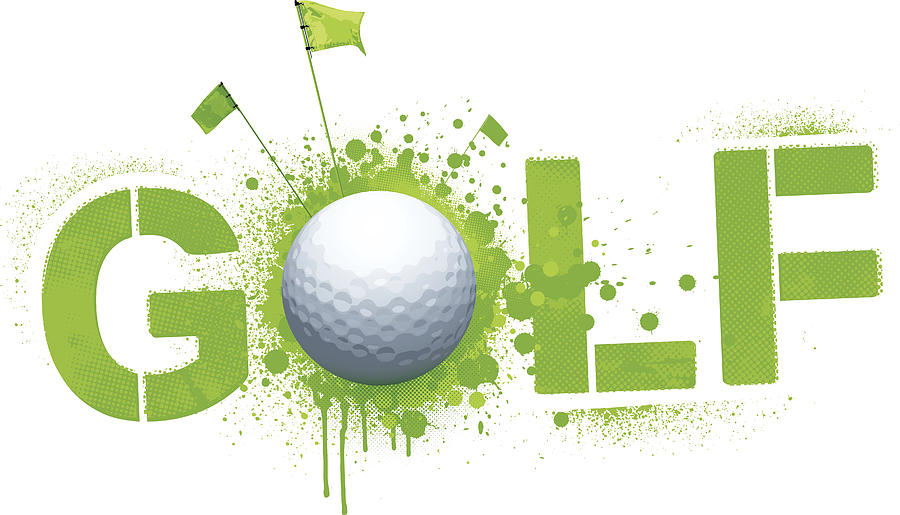 Golf vector design Drawing by Enjoynz