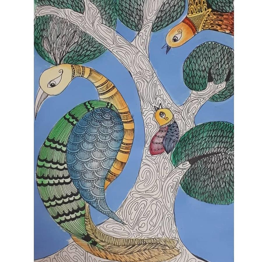 gond art painting