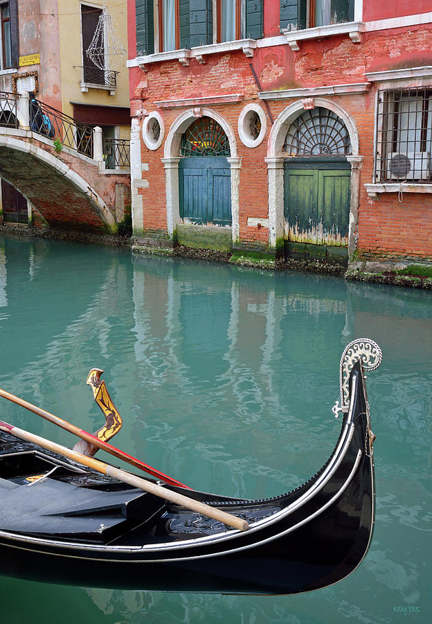 Gondola In Venice Photograph