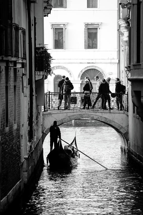 Gondola Watching In Venice Photograph