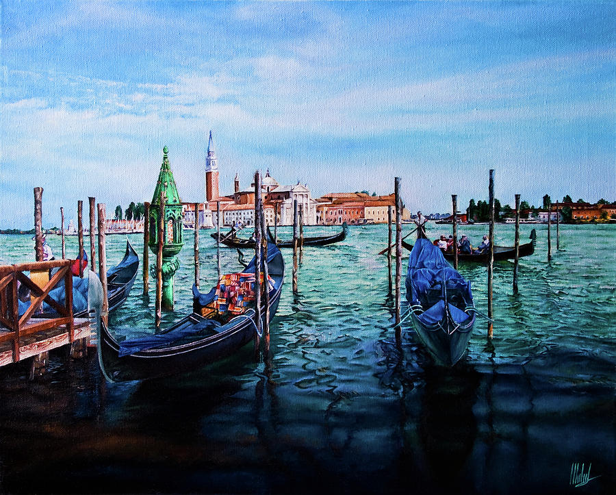 Capturing the Beauty and Magic of Venice Painting by Michelangelo Rossi
