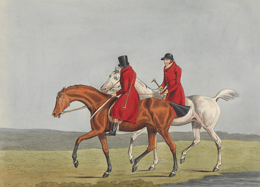 Gone Away, A Meltonian as he was Drawing by George Hunt