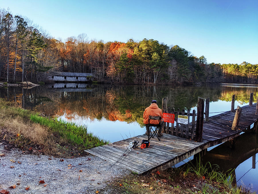 Gone Fishing Photograph by Charley Carter | Pixels