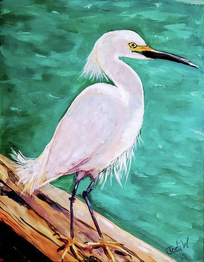 Gone Fishing Painting By Jodi Watkins - Fine Art America