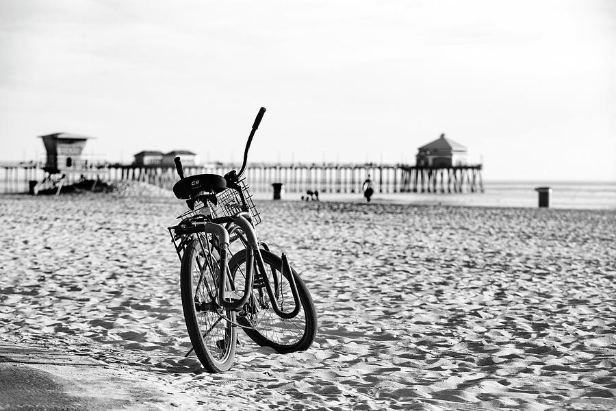Gone Surfing - Huntington Beach Photograph by Sean Davey