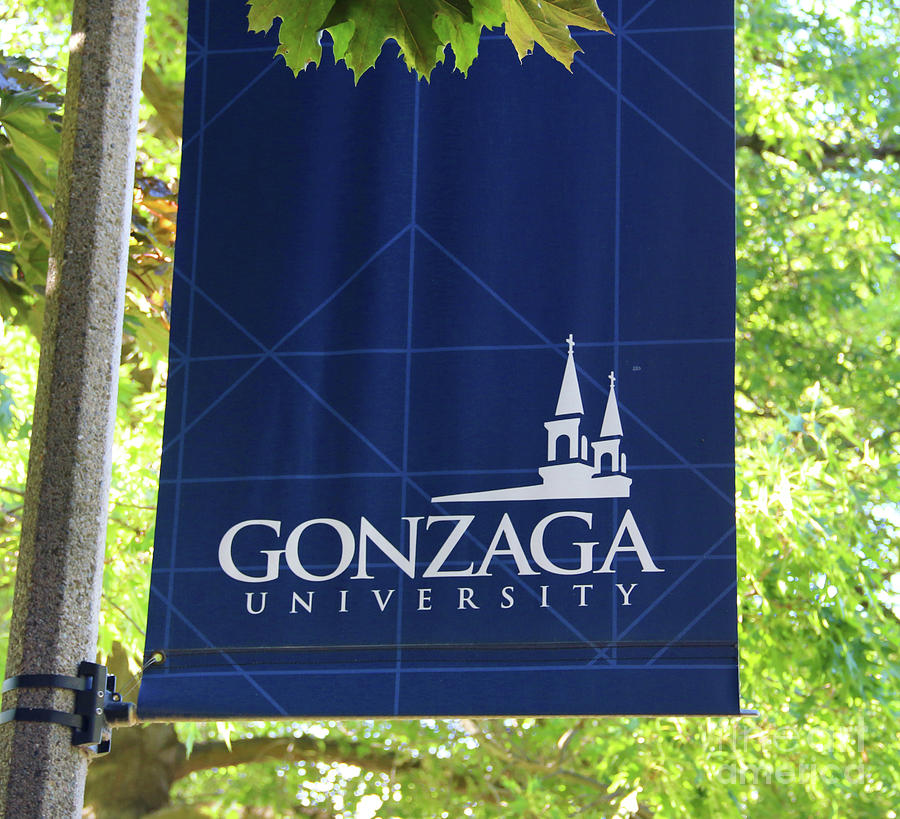 Gonzaga University Sign 3648 Photograph by Jack Schultz