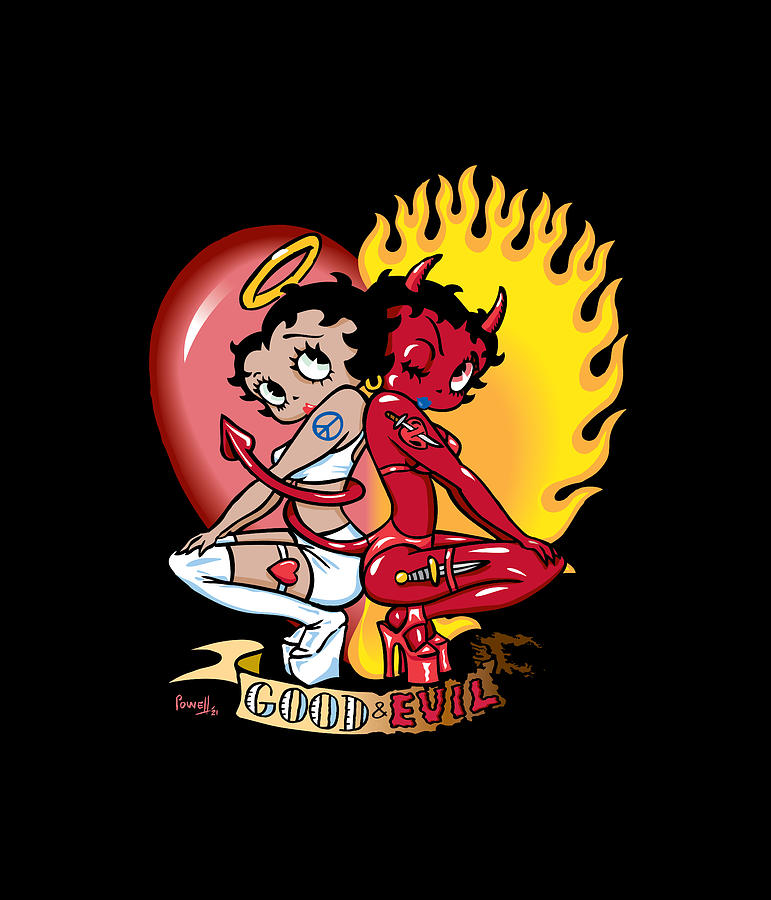 Betty boop devilish.