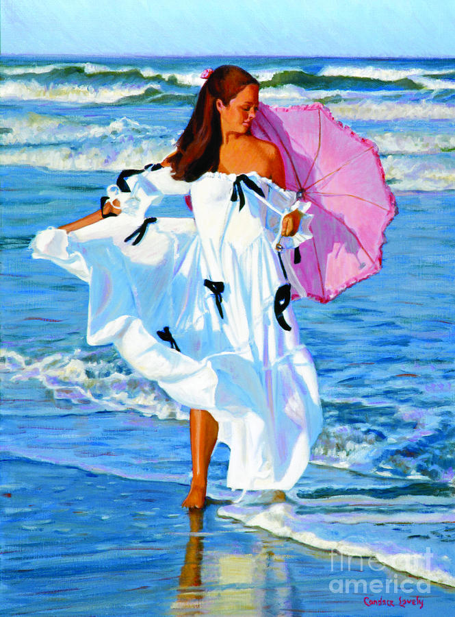Good and Lovely Waves Painting by Candace Lovely