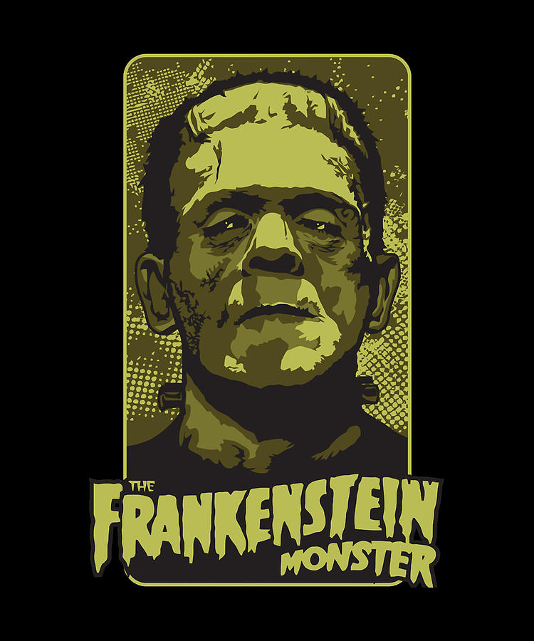 Good Beautiful The Frankenstein Monster Illustration Gifts For Digital ...