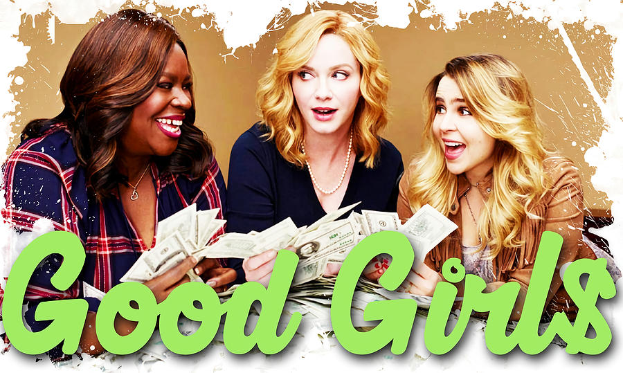 good girls Poster stars Painting by Roberts Mason | Pixels