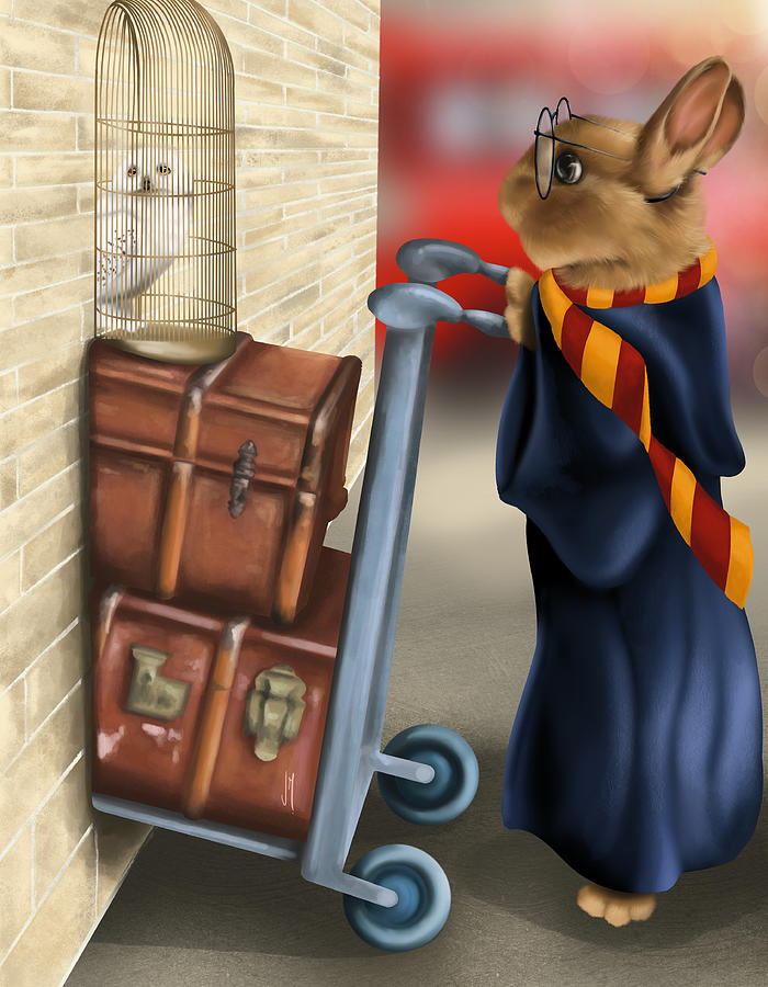 Good luck, Harry Painting by Veronica Minozzi