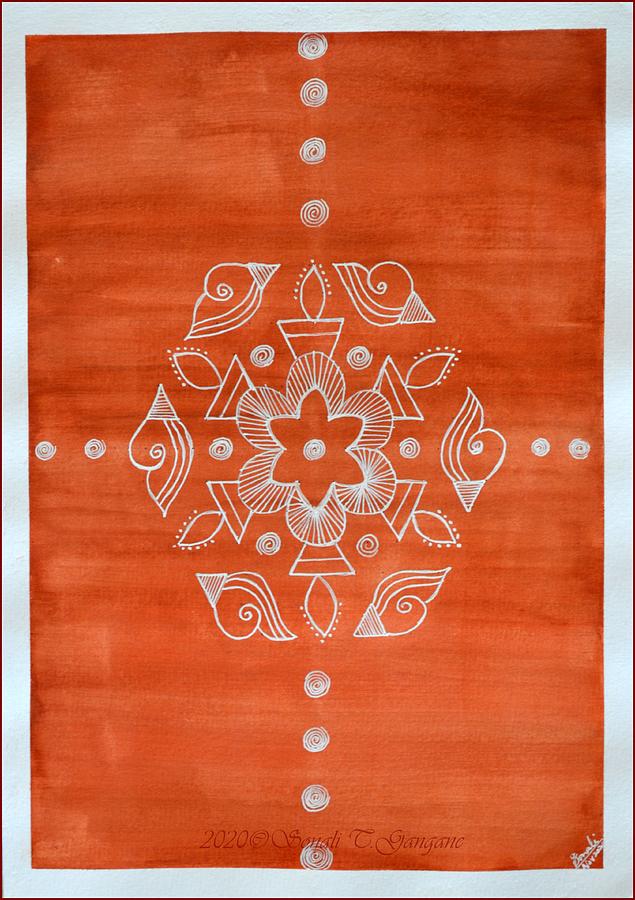Good Luck Pattern Painting by Sonali Gangane