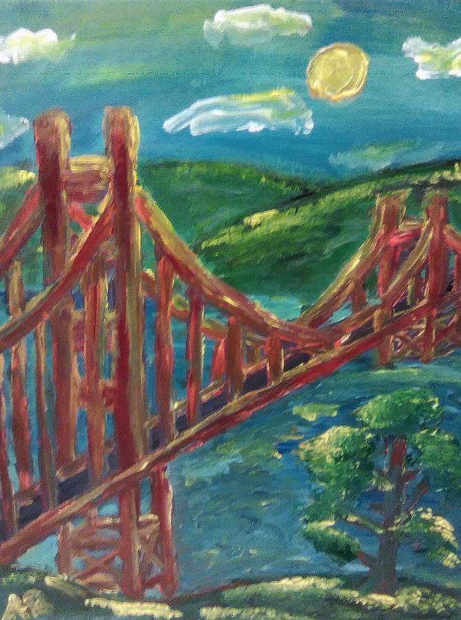Good Morning, San Francisco Painting by Andrew Blitman
