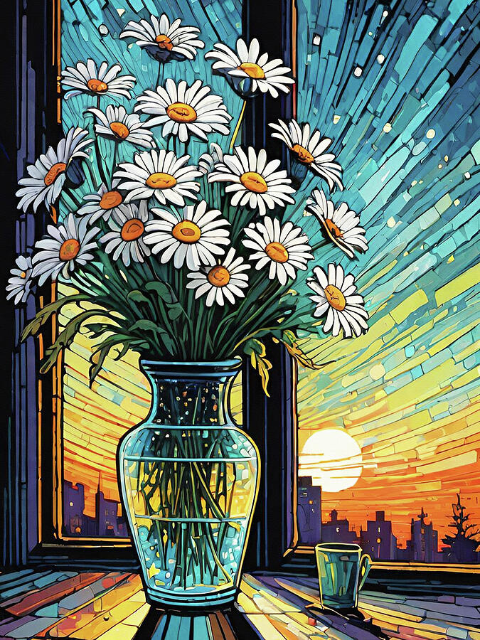 Vase Digital Art - Good Morning Sunshine by David Dehner