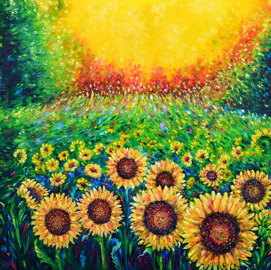 Good Morning Sunshine Painting by Elizabeth Cox