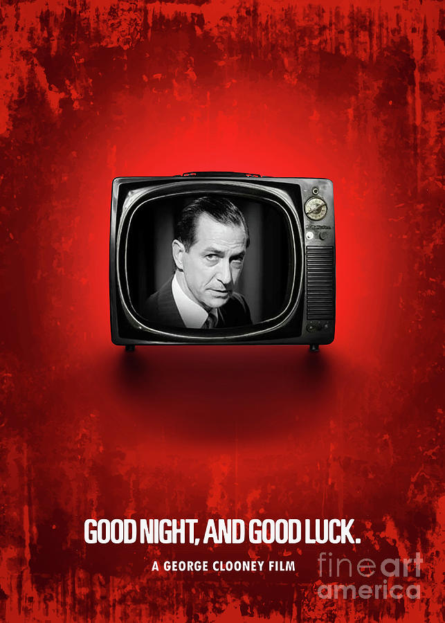 George Clooney Digital Art - Good Night, And Good Luck by Bo Kev