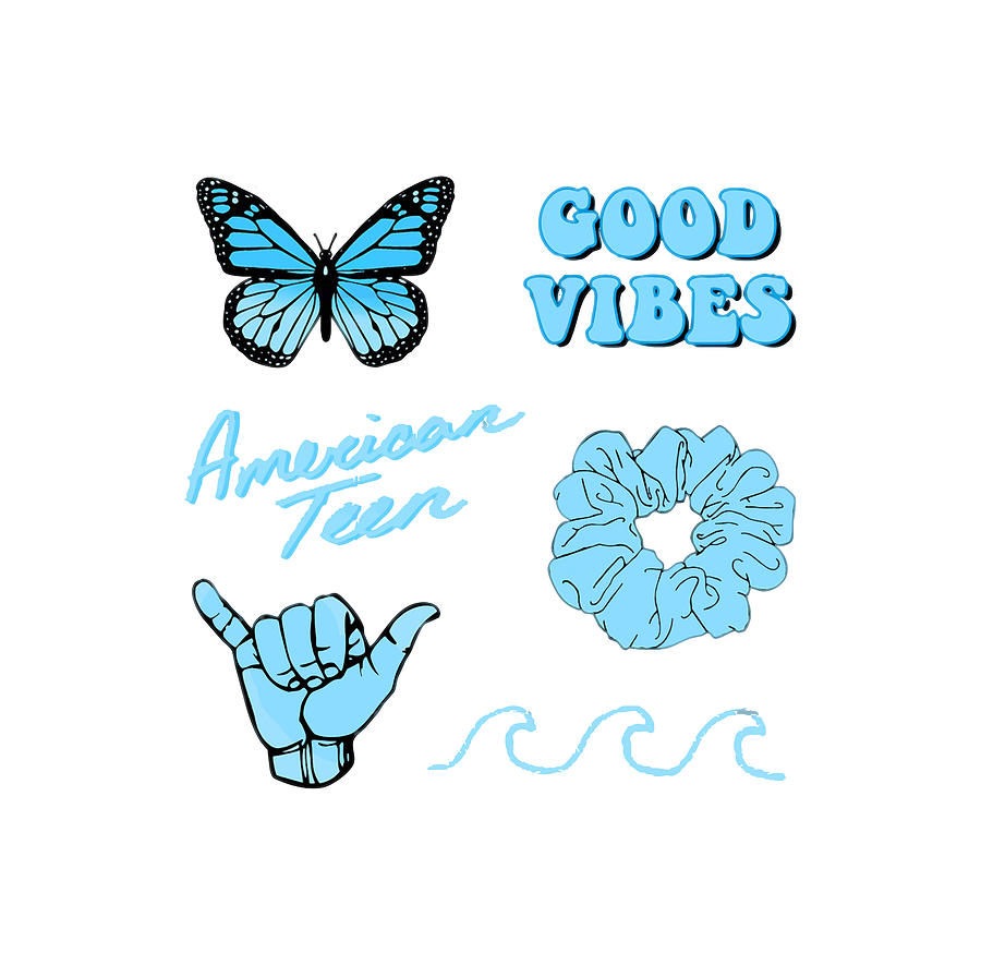 Good Vibes Aesthetic Digital Art by Jenna Joane - Fine Art America