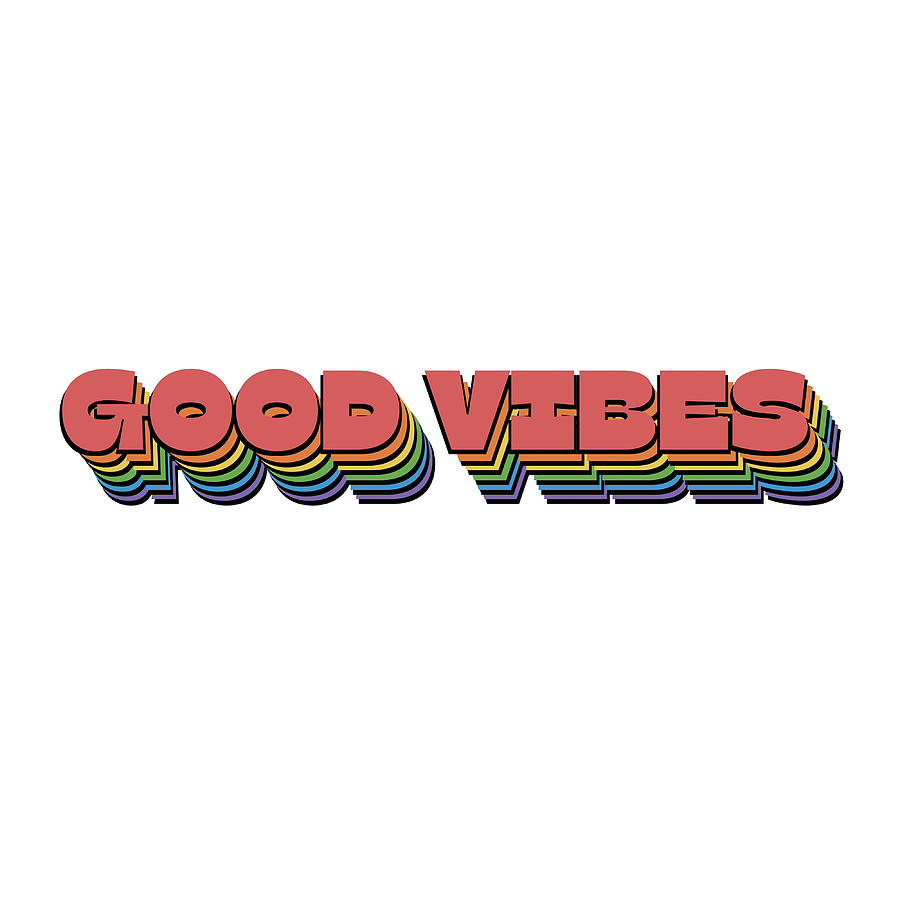 Good Vibes Poster stars Painting by Alan Maria | Fine Art America