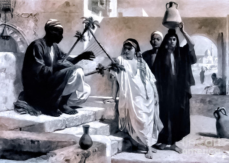 Goodall The Song of Nubian Slave Photograph by Munir Alawi