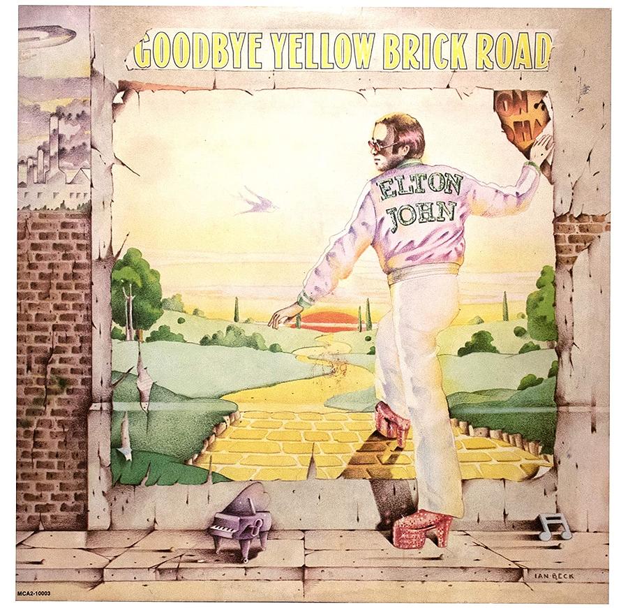 Goodbye Yellow Brick Road by Elton John Digital Art by Music N Film Prints