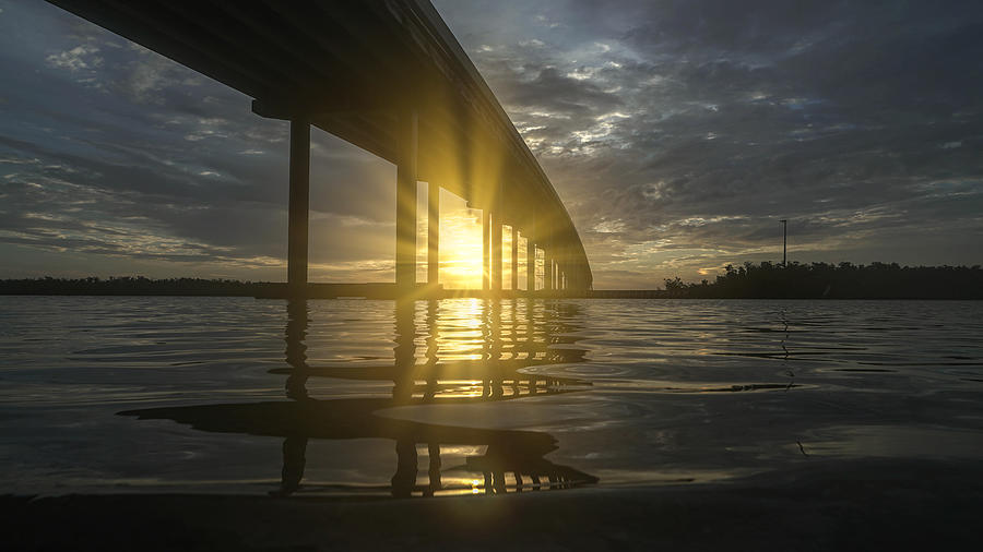 Goodland Bridge Sunrise 2020 Photograph