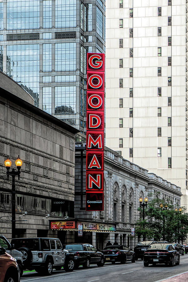 Goodman Theatre Photograph by Sharon Popek
