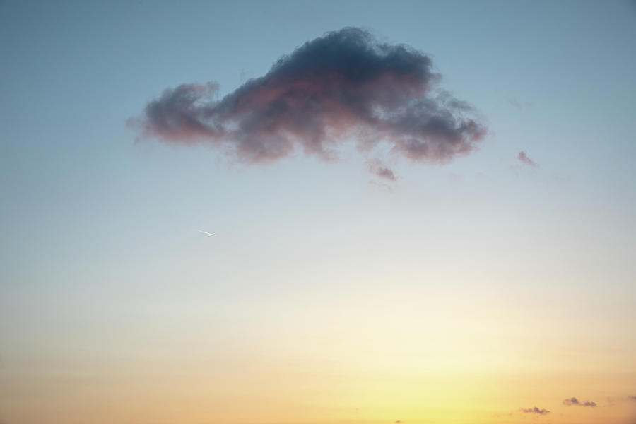 Goodnight cloud Photograph by David Kleeman