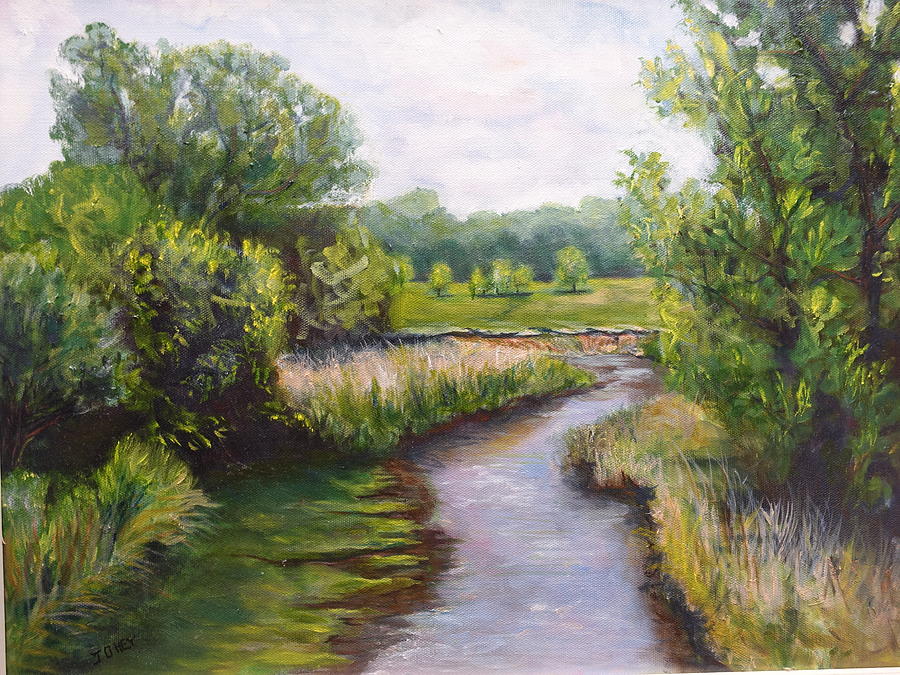 Goose Creek Painting by James Hey