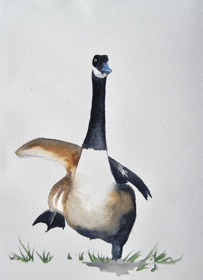 Goose-step Painting by Dominique Bachelet