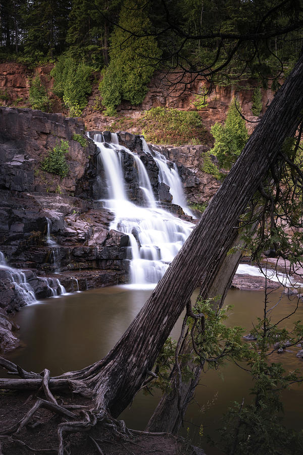 Gooseberry Fall - North Shore - Fine Art Photograph By Trice Jacobs ...