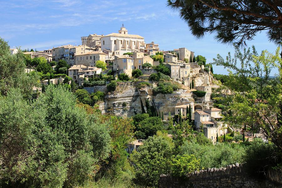 Gordes Vaucluse Photograph by Metal Blues Images - Fine Art America