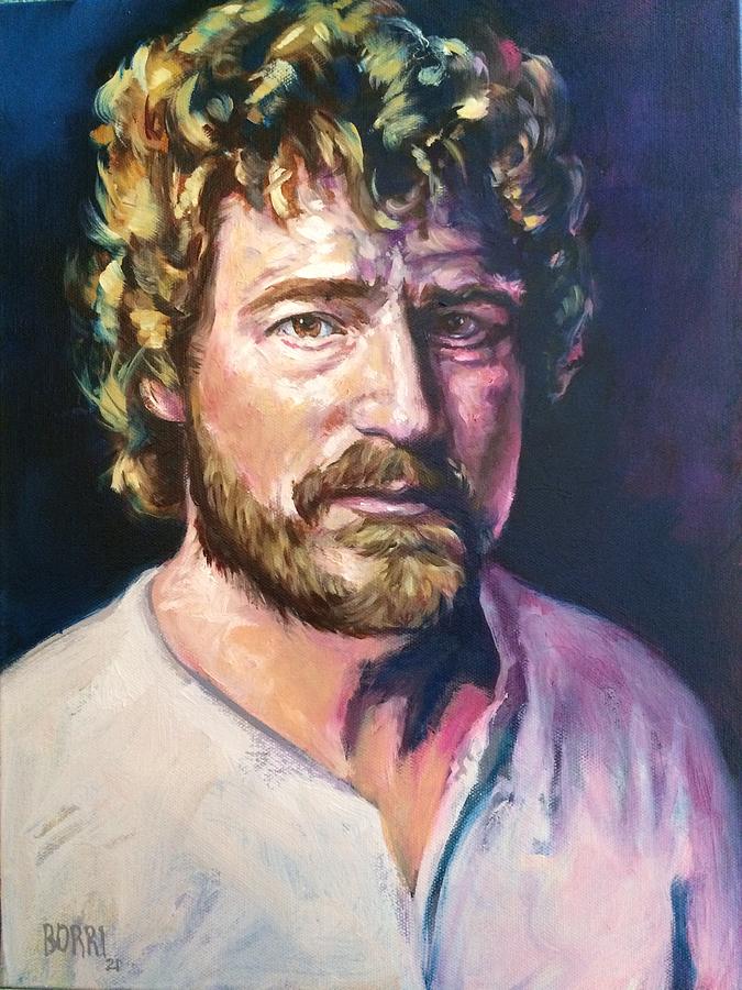 Gordon Lightfoot Painting by Joe Borri