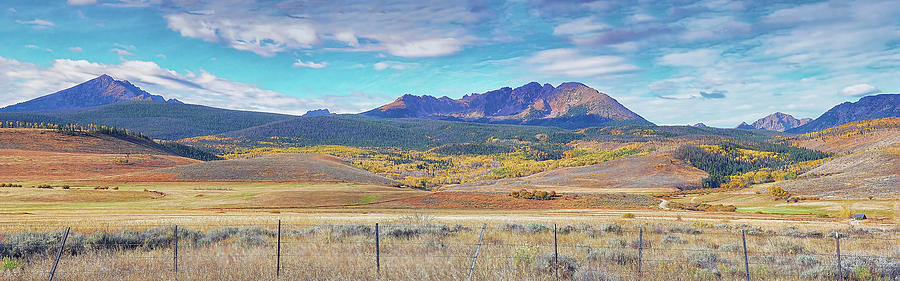 Mountain Photograph - Gore Range Ranch by Brian Kerls