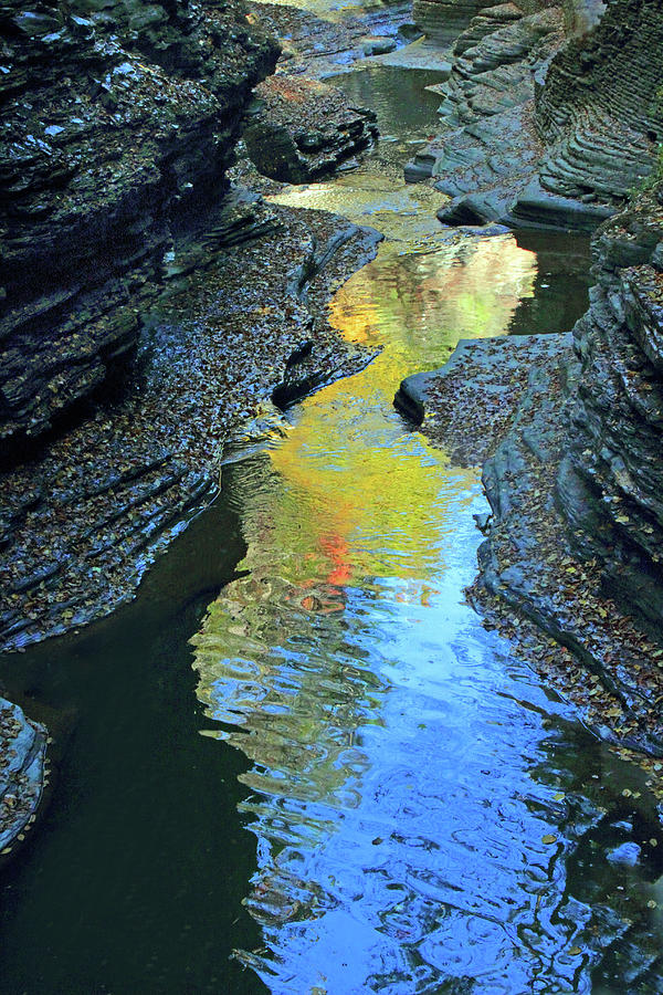 Gorge Abstract Photograph by Jessica Jenney