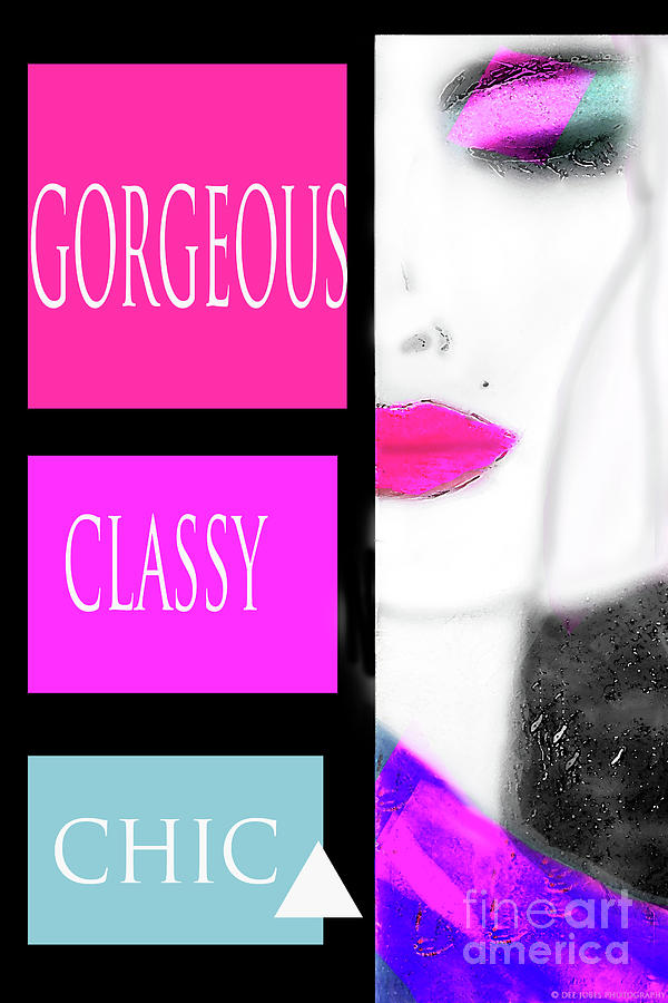 Gorgeous Classy Chic 17 Mixed Media by Dee Jobes Photography