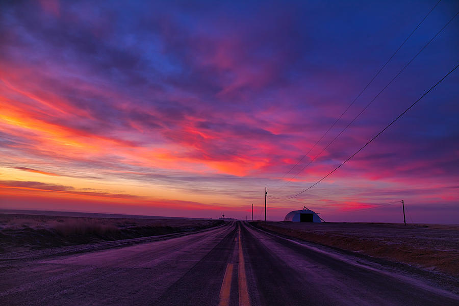 Gorgeous Dawn Colors Photograph by Lynn Hopwood