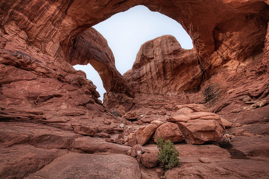 Gorgeous Double Arch Photograph by Andy Konieczny